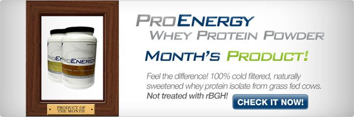 Natural whey protein